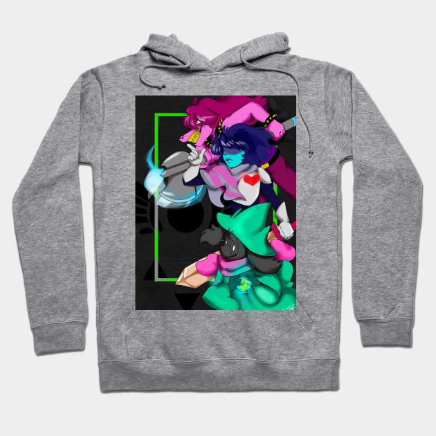 Deltarune Hoodie by Beansprout Doodles